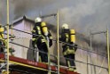 Dachstuhlbrand Koeln Poll Geislarerstr P276